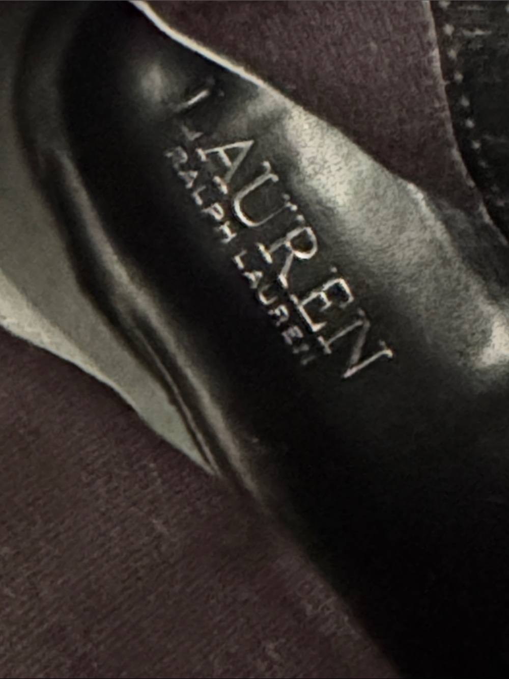 LAUREN RALPH LAUREN Leather Saddle Boots - Picture 6 of 11